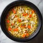 Crockpot Chicken Noodle Soup Recipe