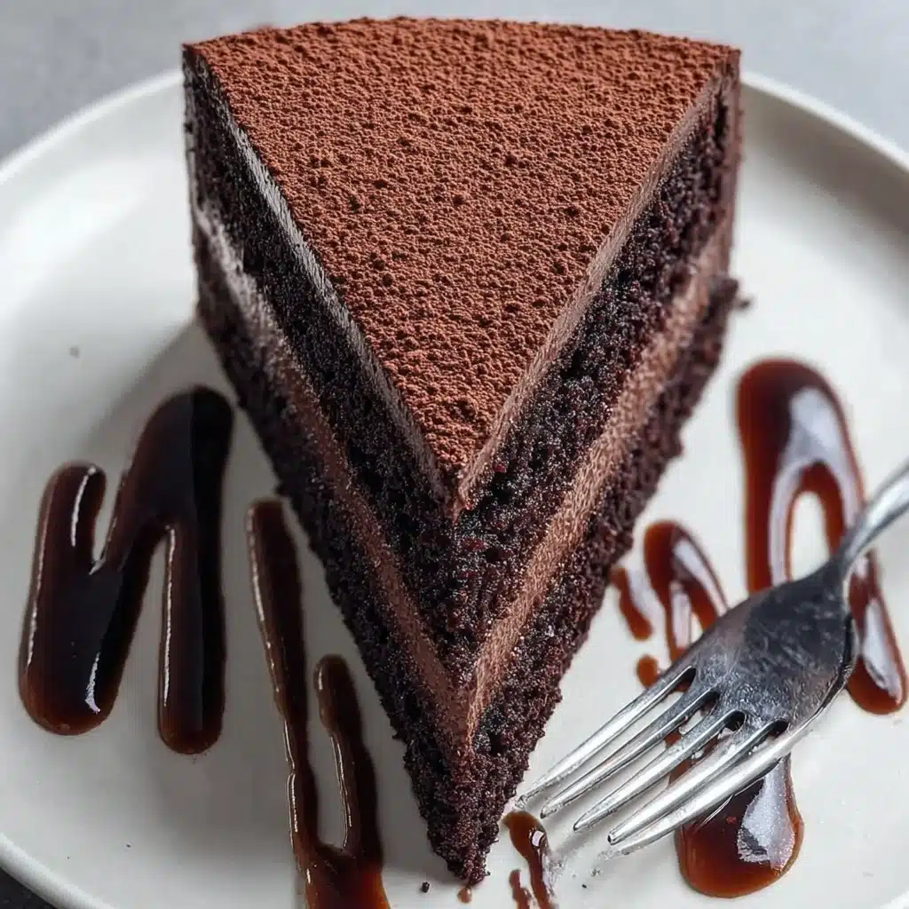 Rich and Moist Chocolate Cake Recipe - Recipe Image