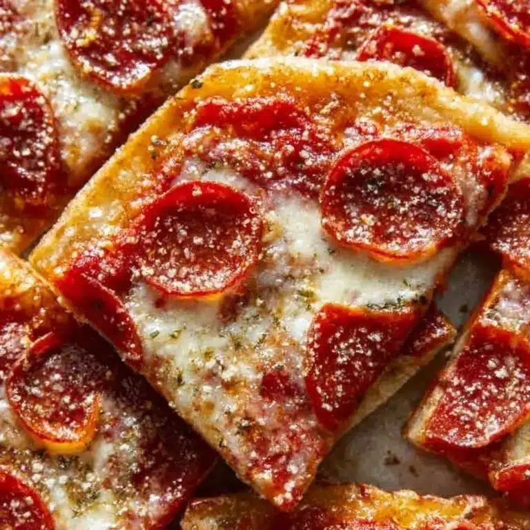 Easy 5 Minute Air Fryer Tortilla Pizza Recipe