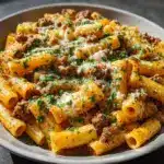 Creamy Garlic Beef Pasta Recipe for Easy Dinners Recipe