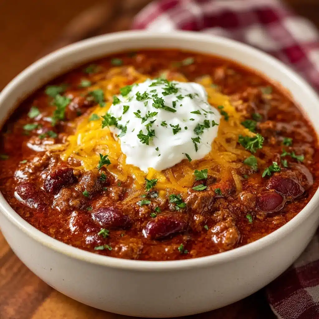 Easy Crockpot Chili Recipe - Recipe Image