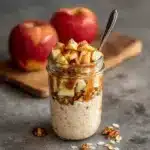 Apple Cinnamon Overnight Oats Recipe