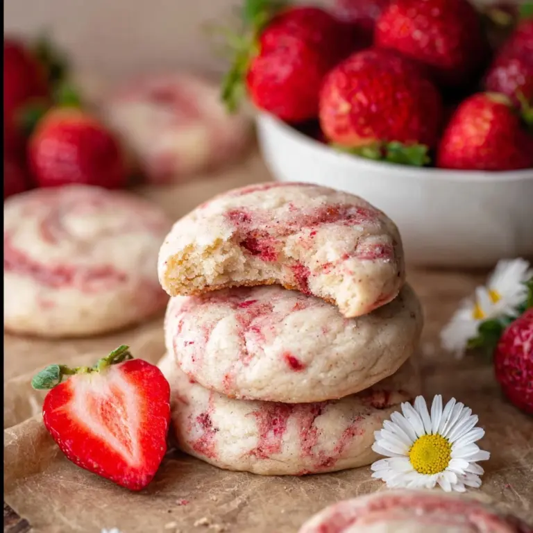 Strawberry Cheesecake Cookies Recipe