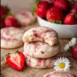 Strawberry Cheesecake Cookies Recipe