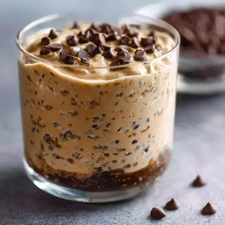 Cookie Dough Overnight Oats Recipe