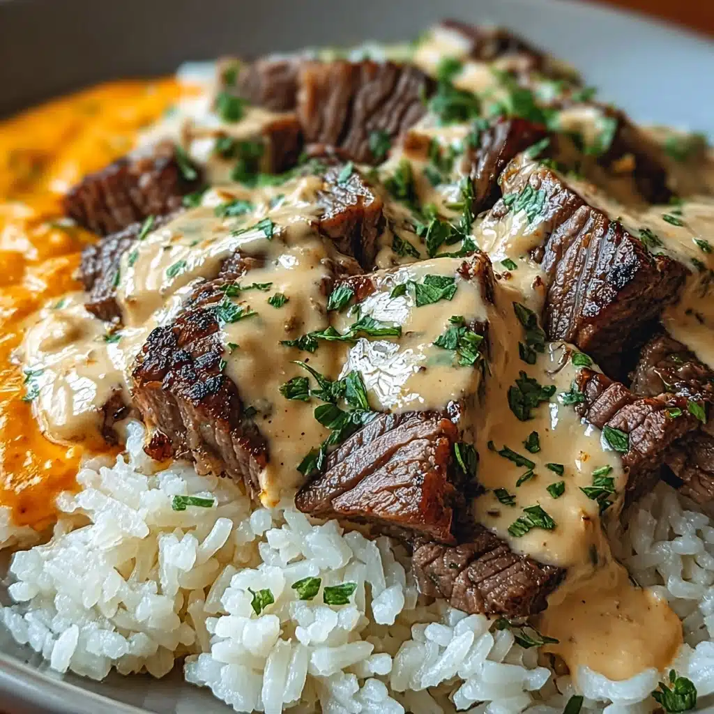 Steak and Queso Rice Recipe - Recipe Image