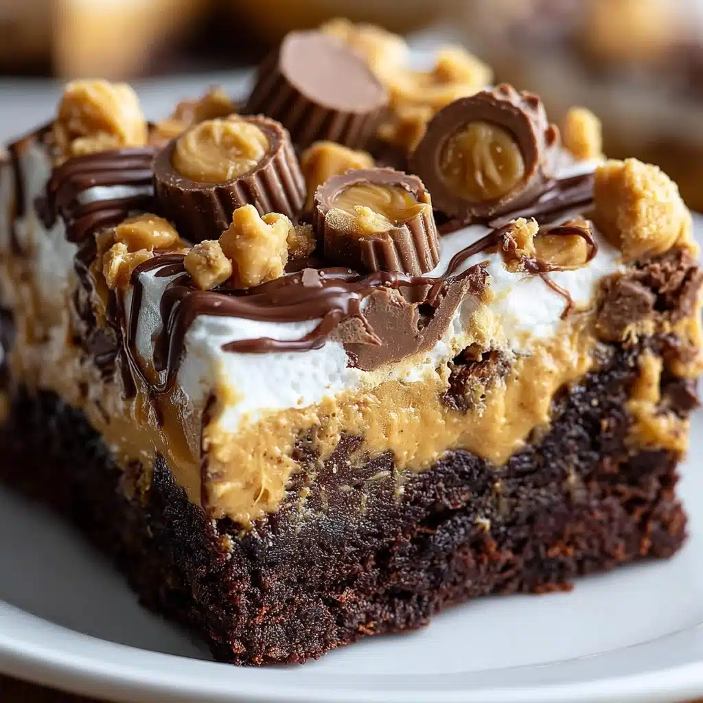 Peanut Butter Cup Dump Cake - Recipe Image