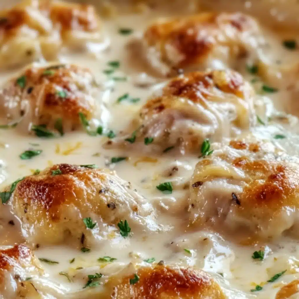 One-Pan Chicken with Buttered Noodles Recipe - Recipe Image