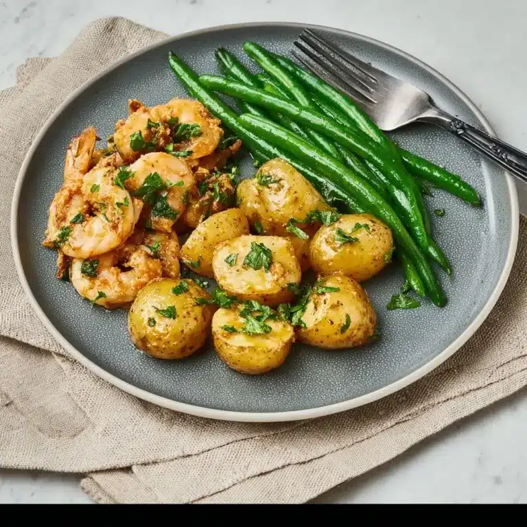 Garlic Parmesan Chicken and Potatoes Recipe
