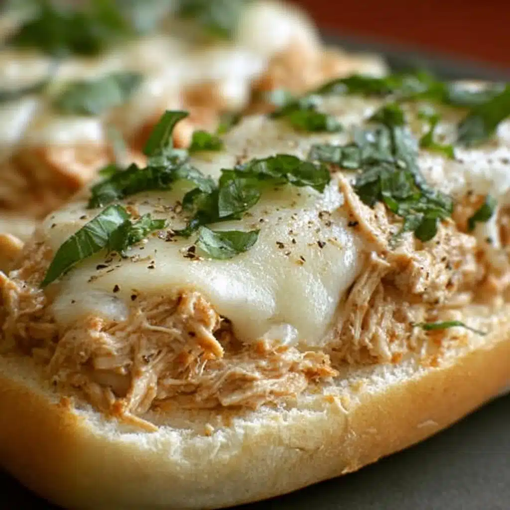 Chicken Alfredo Sloppy Joes Recipe - Recipe Image