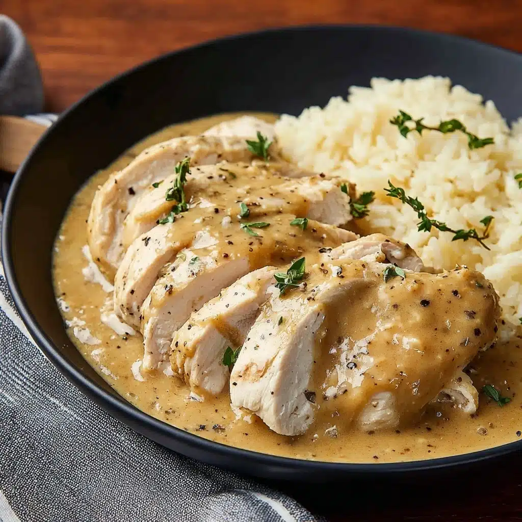 Slow Cooker Chicken and Gravy Recipe - Recipe Image