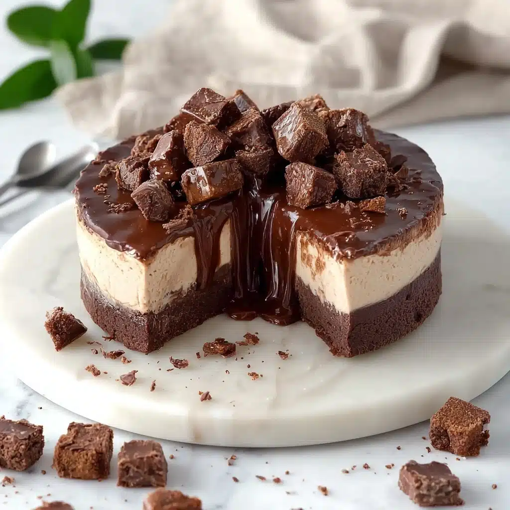 Delicious Brownie Ice Cream Cake Recipe - Recipe Image