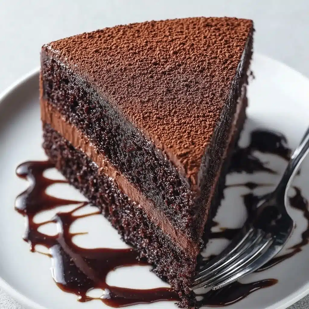 Rich and Moist Chocolate Cake Recipe - Recipe Image