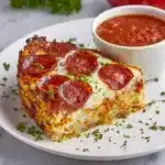 Pizza Style Cottage Cheese Bake Recipe