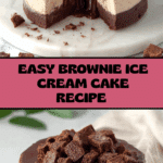 Delicious Brownie Ice Cream Cake Recipe