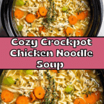 Crockpot Chicken Noodle Soup Recipe