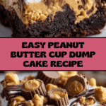 Peanut Butter Cup Dump Cake