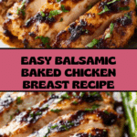 Balsamic Baked Chicken Breast Recipe