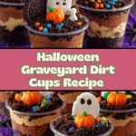 Halloween Graveyard Dirt Cups Recipe