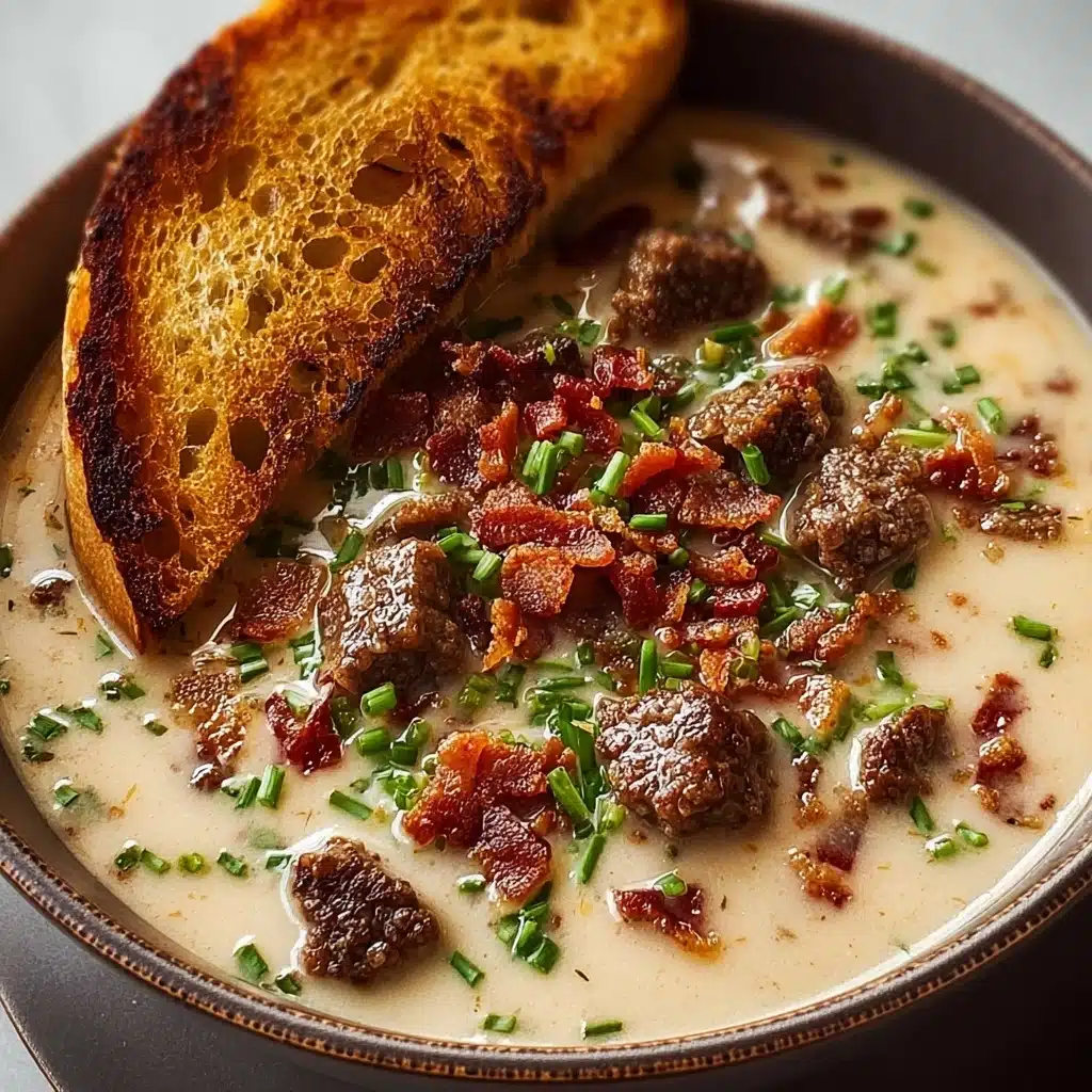 Philly Cheesesteak Soup: The Ultimate Comfort Food Recipe - Recipe Image