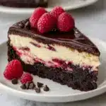 Dark Chocolate Raspberry Cheesecake Recipe
