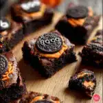 Halloween Oreo Cookie Boo Brownies Recipe