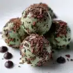 Mint Chocolate Chip Protein Balls Recipe