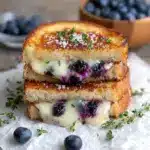 Crispy Blueberry Grilled Cheese Recipe