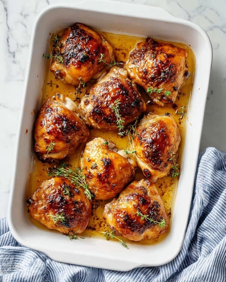 Sweet and Tangy Honey Dijon Chicken Thighs Recipe