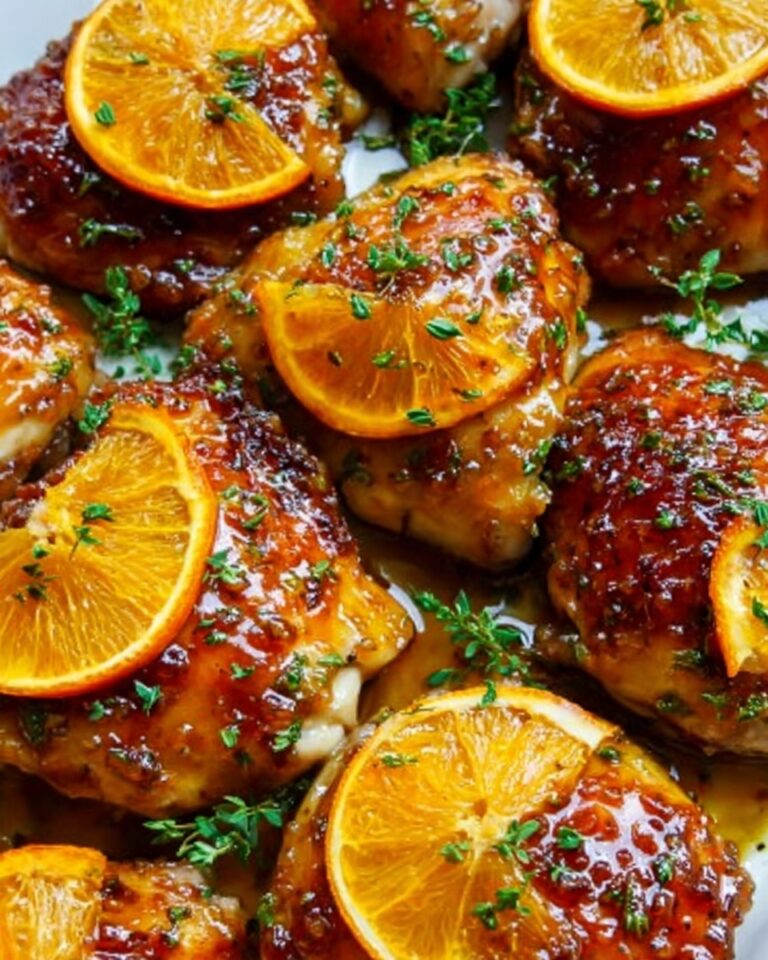 Sweet and Savory Roasted Orange Chicken Recipe