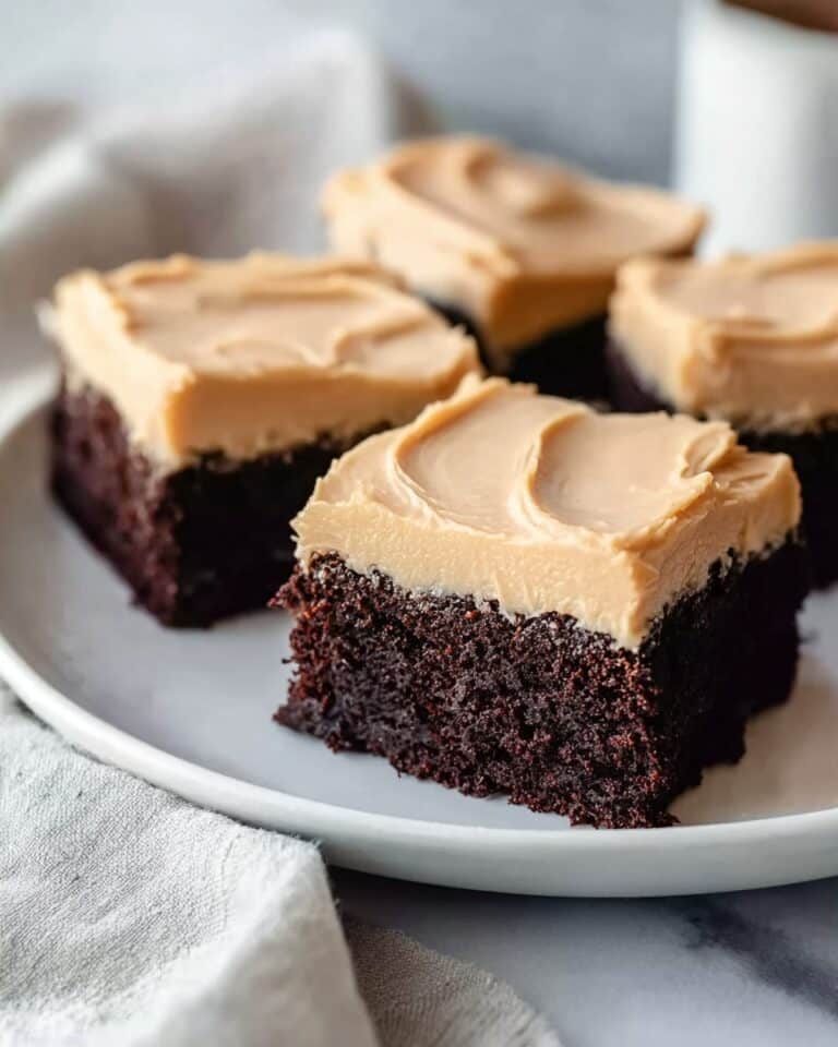 Frosted Coffee Brownies Recipe