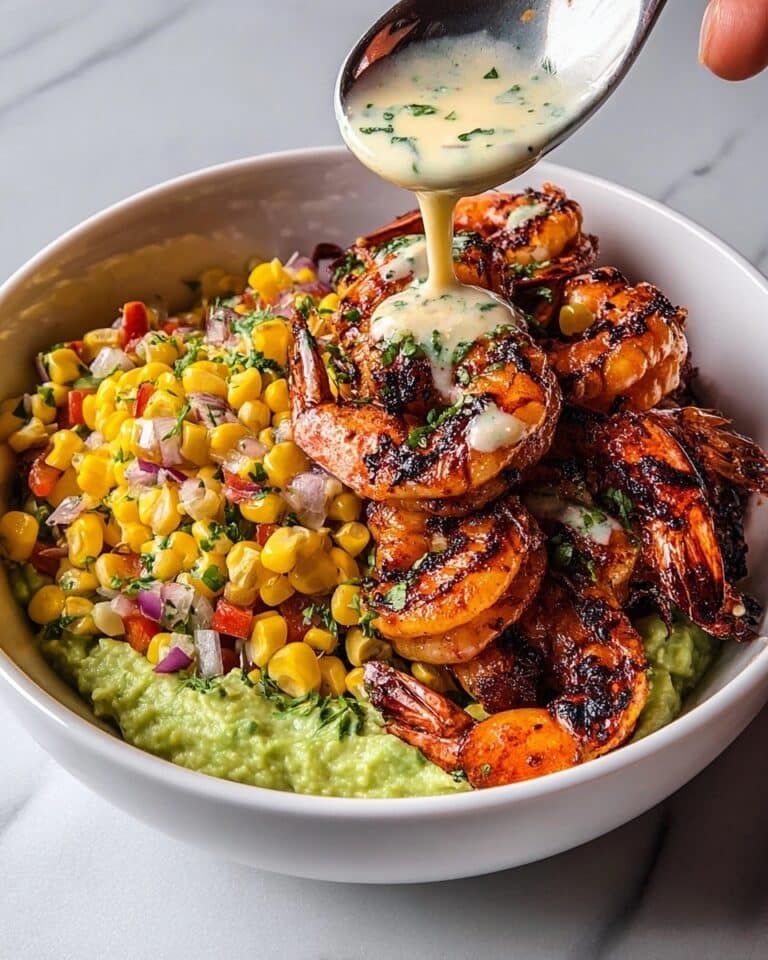 Grilled Shrimp Bowl with Avocado Recipe