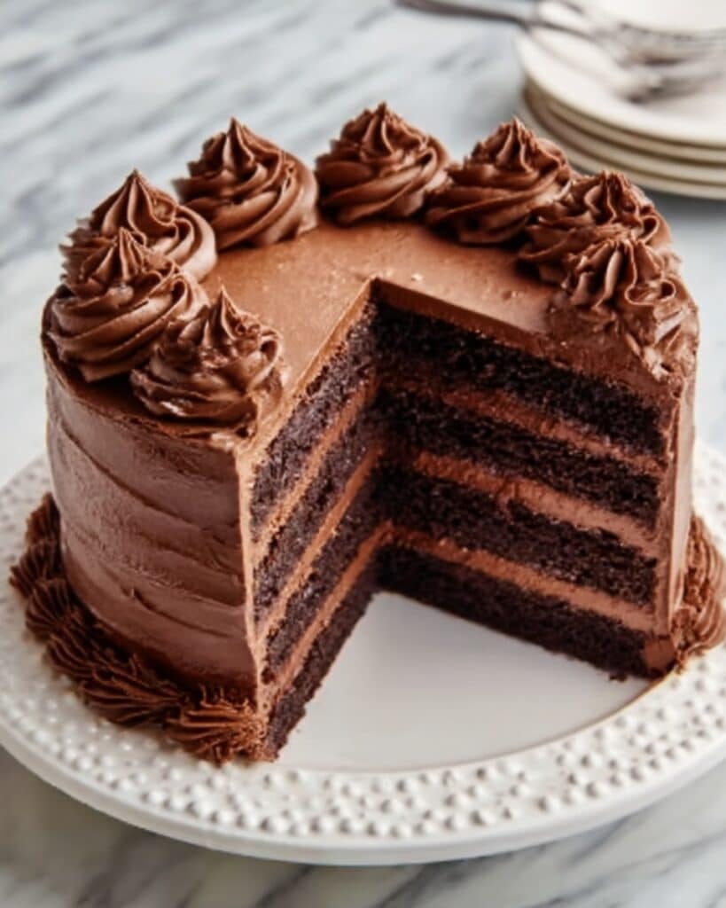 Moist Chocolate Cake Recipe