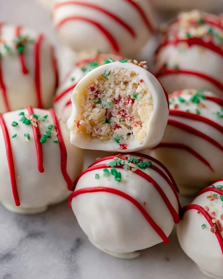 Christmas Tree Cake Truffles Recipe