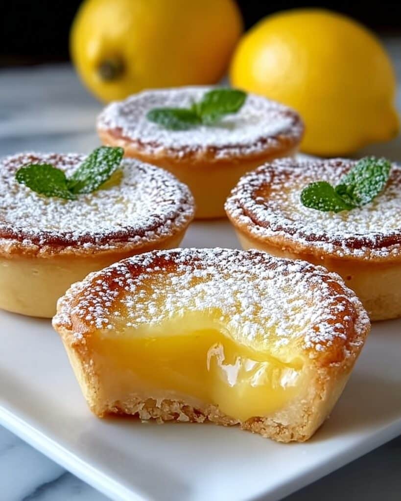 Baby Lemon Impossible Pies Recipe