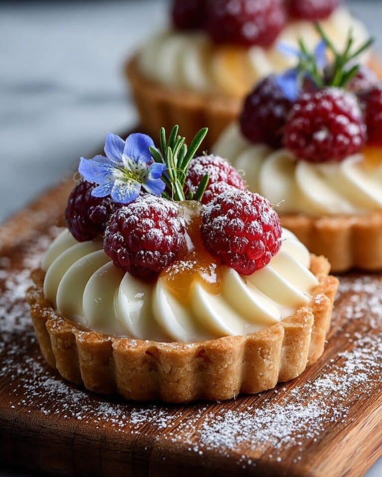 Elegant White Chocolate Mousse Tartlets Recipe