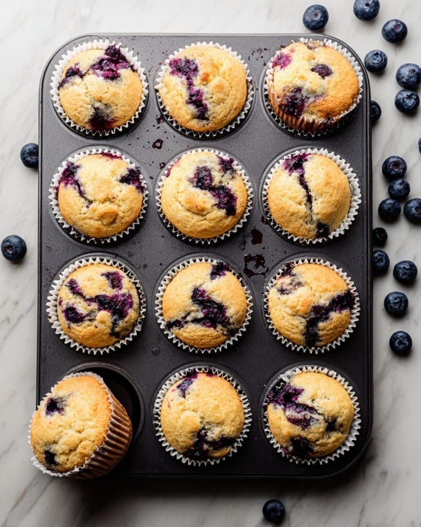 Homemade Blueberry Protein Muffins Recipe