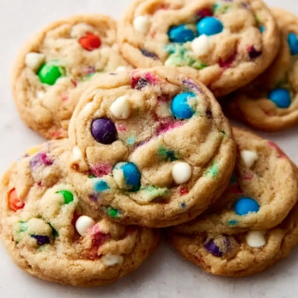 Cake Batter Chocolate Chip Cookies Recipe - Recipe Image