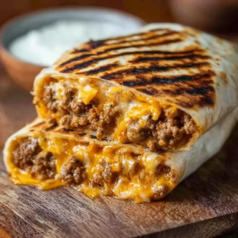 Grilled Cheese Burrito Recipe