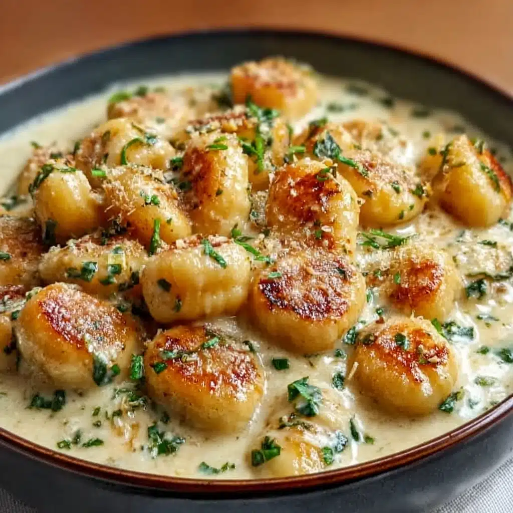Creamy Crack Chicken Gnocchi Recipe - Recipe Image