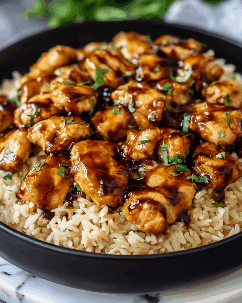 Ground Beef Hot Honey Bowl Recipe