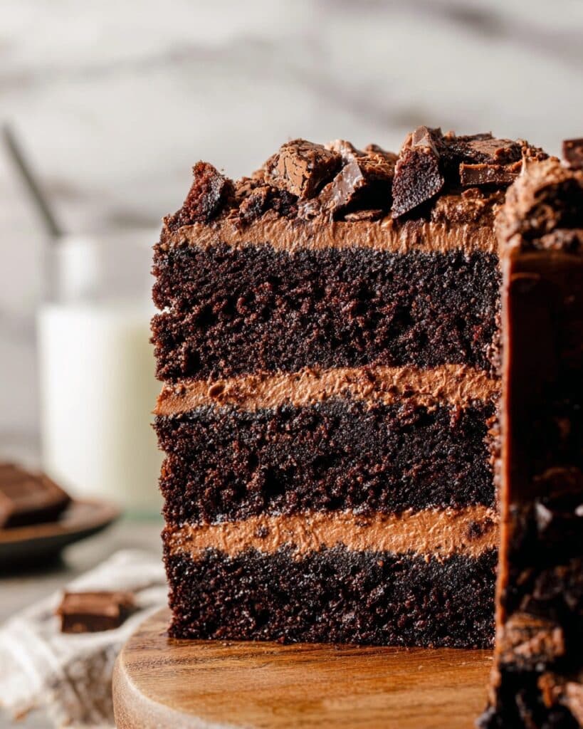 Decadent Brownie Cake Recipe