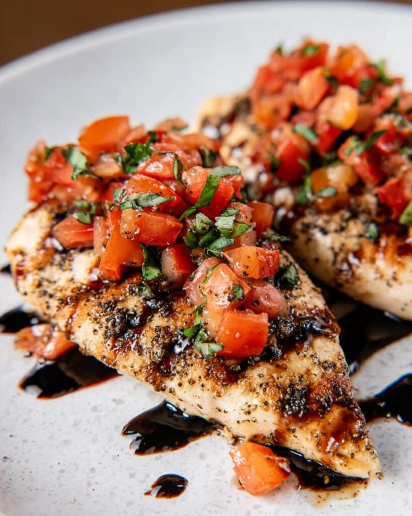 30-Minute Bruschetta Chicken (Grilled or Baked) Recipe