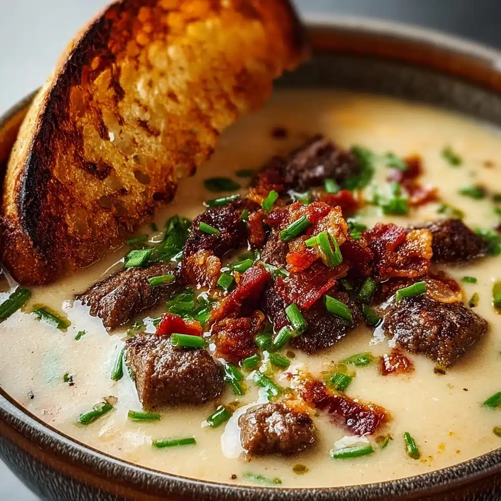 Philly Cheesesteak Soup: The Ultimate Comfort Food Recipe - Recipe Image