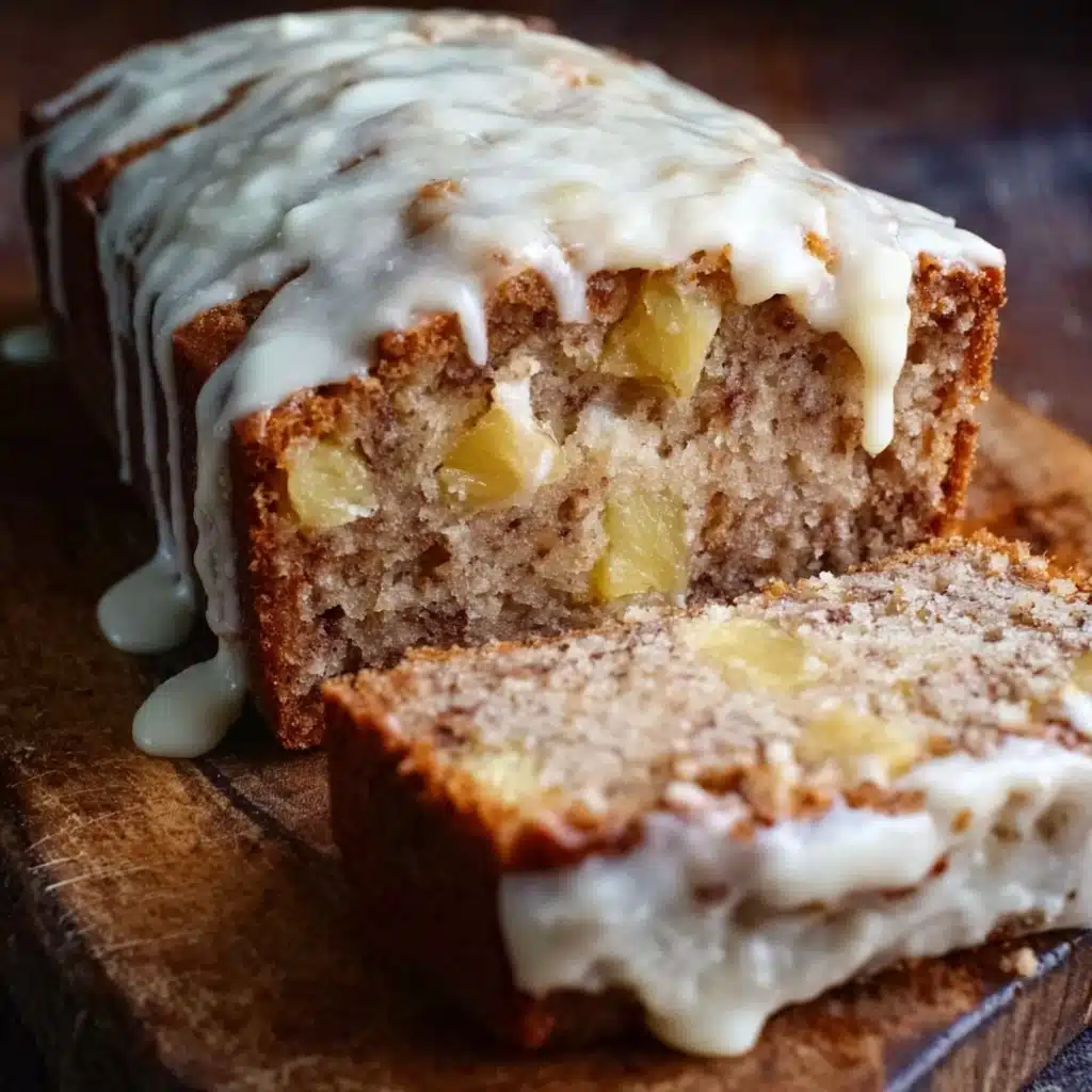 Cinnamon Roll Banana Bread Recipe - Recipe Image