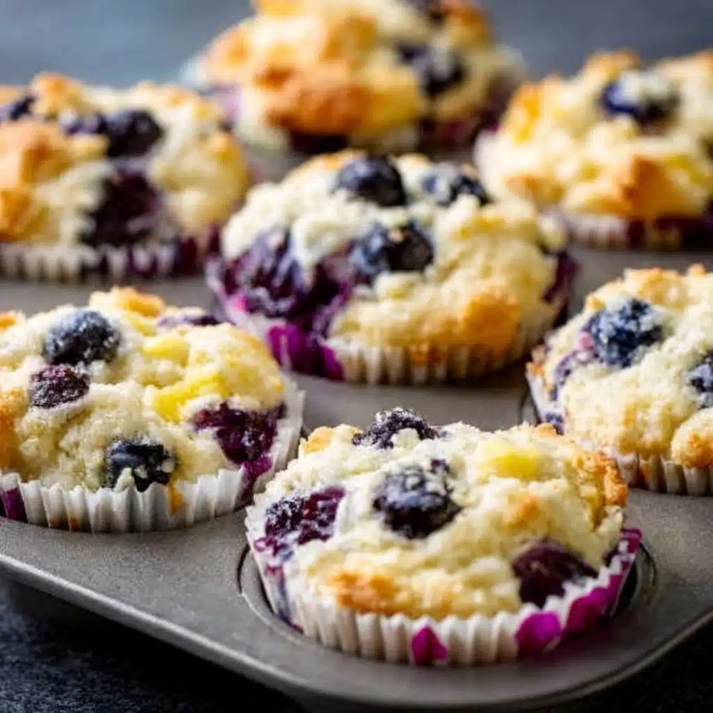 Blueberry and Lemon Zest Cottage Cheese Bites Recipe - Recipe Image