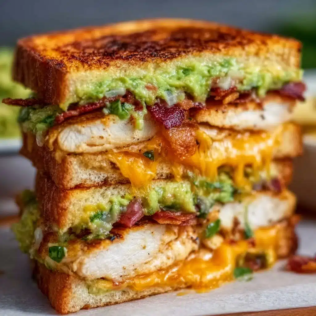 Chicken Avocado Melt Sandwich Recipe - Recipe Image