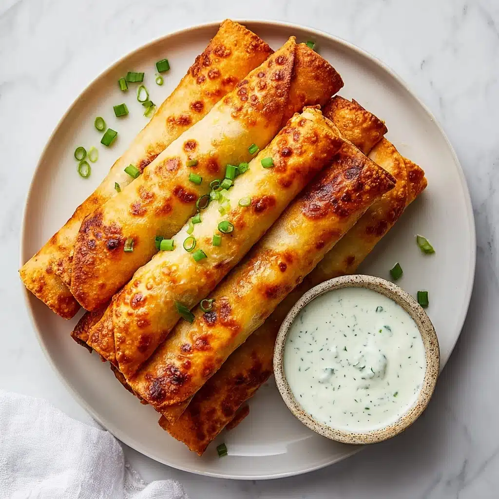Buffalo Chicken Taquitos Recipe - Recipe Image