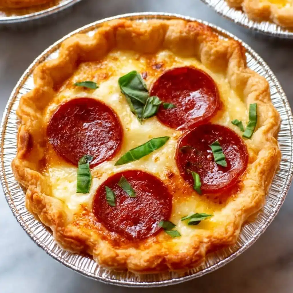 Mini Pizza Pot Pies Recipe - Recipe Image