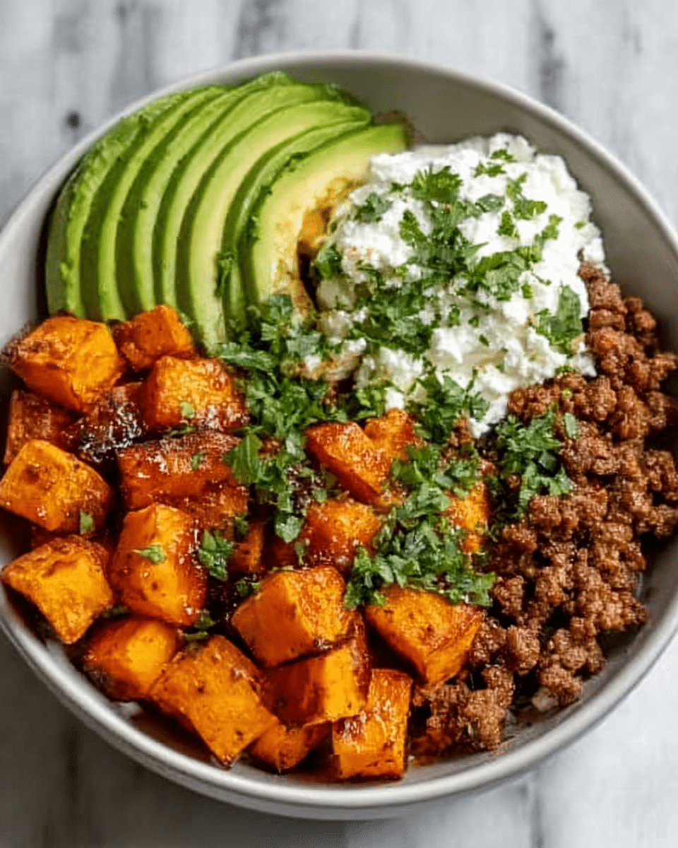 The image shows a close-up of grilled chicken pieces with a shiny, dark brown glaze on top. The chicken is cut into small, uneven chunks with nicely charred edges. Below the chicken is a layer of cooked rice, light beige in color with a slightly fluffy texture. Small green slices of scallion are sprinkled on top of the chicken, adding a fresh pop of color. The dish is presented on a white plate, placed on a white marbled surface. Photo taken with an iphone --ar 4:5 --v 7
